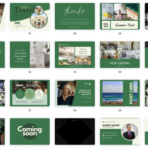 Newsletter Templates Green